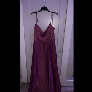 B Darlin Satin Mauve Prom Dress Size 23 W From Dillard’s.